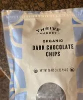Suhkru kogus sees Dark  Chocolate Chips