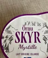 含糖量 Orne SKYR myrtille