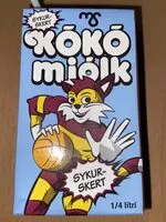 Количество сахара в Kókómjólk sykurskert