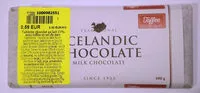 İçindeki şeker miktarı Icelandic Chocolate