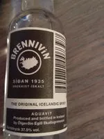 Sugar and nutrients in Aquavit