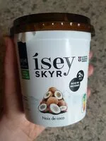 Sokerin määrä sisällä Skyr noix de coco