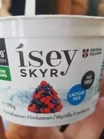 Sokerin määrä sisällä Skyr myrtille - framboise