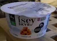 Sokerin määrä sisällä Skyr caramel