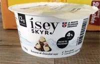 Sokerin määrä sisällä Skyr Banane/Chocolat Noir