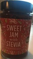 Quantité de sucre dans Sweet Jam with Stevia Strawberry