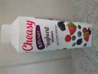 Suhkru kogus sees Yogurt skovbær