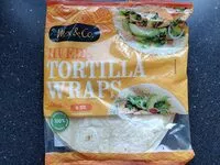Jumlah gula yang masuk Hvede tortilla wraps