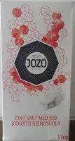 Amount of sugar in Jozo Iodized fine salt