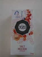 Amount of sugar in Salt med jod