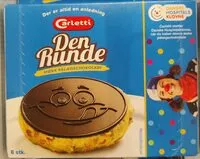 Jumlah gula yang masuk Den Runde Mørk Pålægschokolade