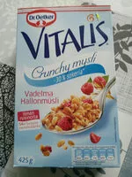 Sokeria ja ravinteita mukana Dr oetker vitalis