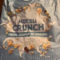 İçindeki şeker miktarı Muesli crunch