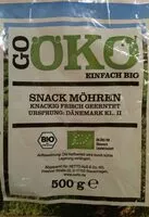 Sokerin määrä sisällä Snack Möhren