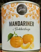 Cantidad de azúcar en Mandariner i Sukkerlage