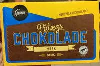 Cantidad de azúcar en Pålægchokolade Mørk