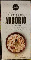 Cantidad de azúcar en Risottoris Arborio