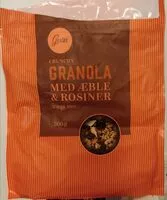 Cantidad de azúcar en Granola med æble og rosiner
