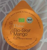 Zuckermenge drin Bio Skyr Mango
