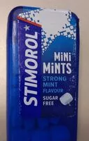 Sucre et nutriments contenus dans Stimorol mondelez