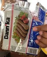 Suhkru kogus sees Saucisses de poulet