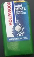 Sucre et nutriments contenus dans Mini mints