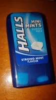 含糖量 Halls Mini Mints Sugar Free