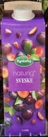 İçindeki şeker miktarı naturig Sveske