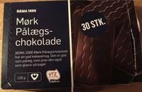 Zuckermenge drin Mørk Pålægschokolade