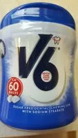 Sugar and nutrients in V6