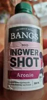 Zuckermenge drin Bio ingwer shot