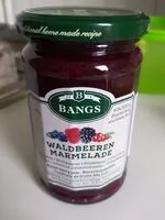 Zuckermenge drin Waldbeeren Marmalade