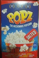 Amount of sugar in Microwave popcorn salati