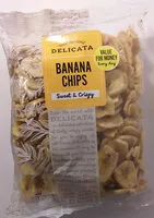 Jumlah gula yang masuk Banana Chips