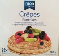 Suhkru kogus sees Crêpes