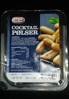 चीनी की मात्रा cocktailpølser