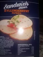 चीनी की मात्रा Kyllingebryst paprika