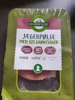 Jumlah gula yang masuk Jægerpølse