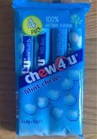 Suhkru kogus sees Mint Chews