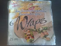 Zucker und Nährstoffe drin Mr wraps