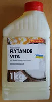 入っている砂糖の量 Pastöriserad flytande vita