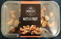 Количество сахара в Nordthy Nuts and Fruit