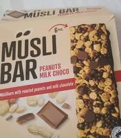 चीनी और पोषक तत्व Musli bar