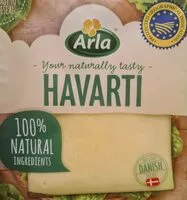 Cantidad de azúcar en Havarti