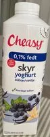 Suhkru kogus sees Protein Yogurt - Blåbær & Vanilje