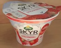Fat free flavoured yoghurt