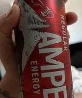 Cantidad de azúcar en Amper Regular Energy drink