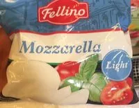 入っている砂糖の量 Mozzarella light