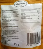 Sugar and nutrients in Mamone