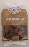 Suhkru kogus sees Mamone Mandeln